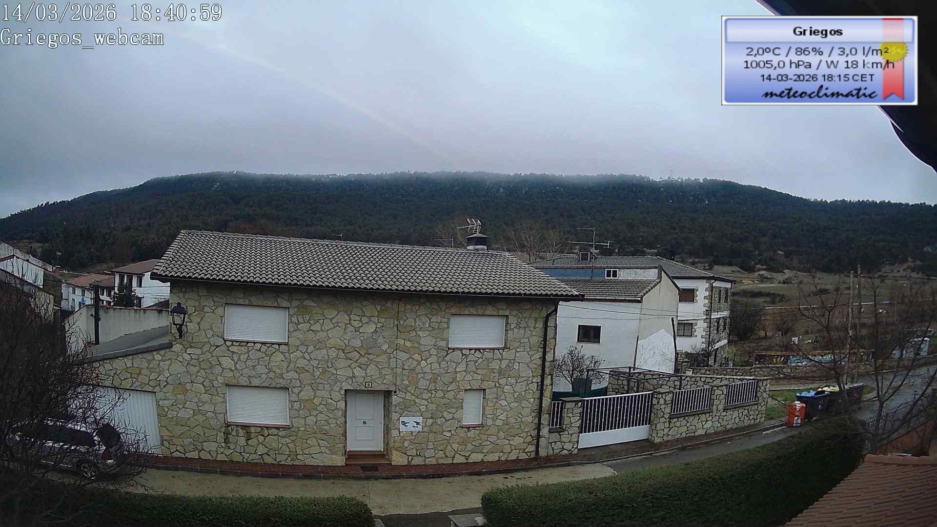 Webcam en Griegos - La Muela