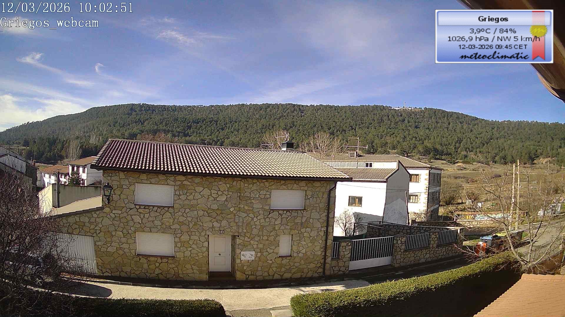 Webcam en Griegos - La Muela