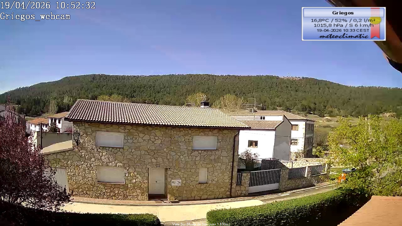 Webcam en Griegos - La Muela